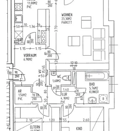 Objekt 505: 3-Zimmerwohnung in Andorf, F.X. Wirth-Straße 2, Top 8 - Bild 2