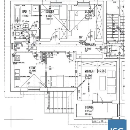 Objekt 319: 3-Zimmerwohnung in 4751 Dorf an der Pram, Dorf/Pram 59, Top 6 - Bild 2