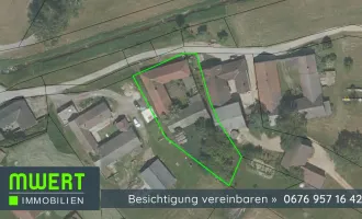 1.800m² Grund mit Vierkanthof und Rohbau Nähe Zwettl