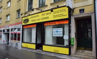 Geschäftslokal, Lerchenfelderstraße, RENOVIRUNGSBEDÜRFTIG, keine GASTRO erlaubt!