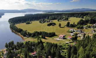 Grünland mit Seezugang am Lipno - 43.621 m2 - Lojzovy Paseky