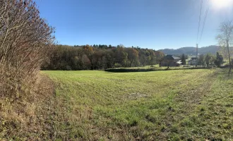 Baugrundstück, Toplage, leichte Süd-Hanglage, Nähe Loipersdorf und Jennersdorf