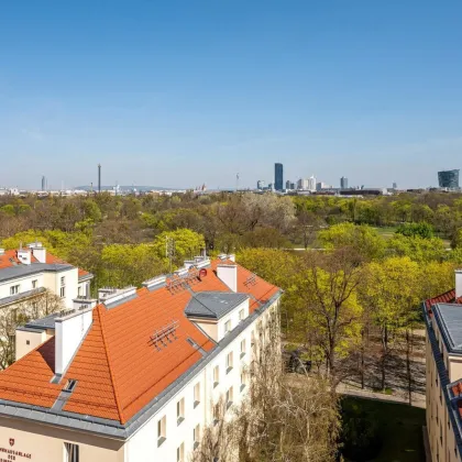 Traumhafte Dachwohnung mit Blick über den Prater auf 5 Terrassen - Bild 3