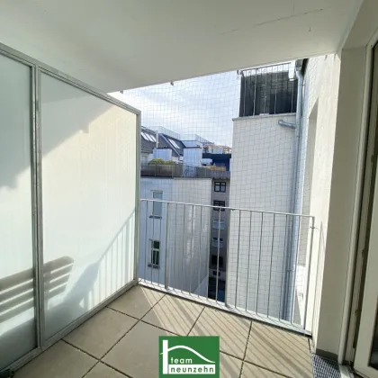 Smart geschnittener Neubau mit Innenhof-Balkon in Gehweite der U6 und S-Bahn Handelskai mit Einbauküche! Donau nahe! - Bild 2