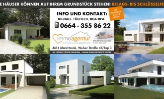 NEUBAU - ZIEGELMASSIV ! Barrierefreier Bungalow ca. 80m² Wohnnutzfläche, „Auf Ihrem Grundstück“ SCHLÜSSELFERTIG!