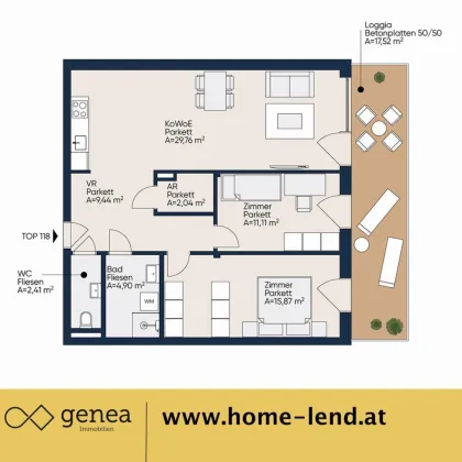 Pärchenglück | Daheim am Lend | Provisionsfrei - Bild 2