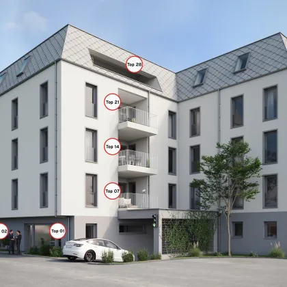 Terrassenwohnung Top 07 - Neubauprojekt "STADTHAUS D2" Kirchdorf - fixer Baubeginn Sommer 2024 - Bild 3