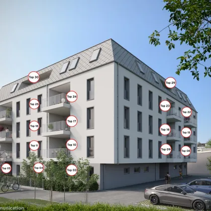 Terrassenwohnung Top 09 - Neubauprojekt "STADTHAUS D2" Kirchdorf - fixer Baubeginn Sommer 2024 - Bild 3