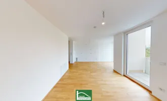 Provisionsfreie 2-Zimmer-Wohnung mit Loggia im Erstbezugs-Neubau - sofort beziehbar _ Ruhelage nähe U6