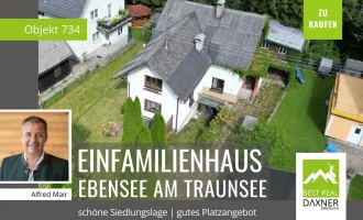 Einfamilienhaus mit Sanierungsbedarf in Ebensee am Traunsee