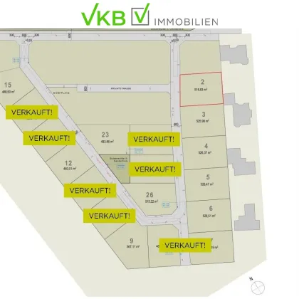 Grundstück in Seenähe – 527 m² in der Marktgemeinde Asten nahe Pichlinger See - Bild 2