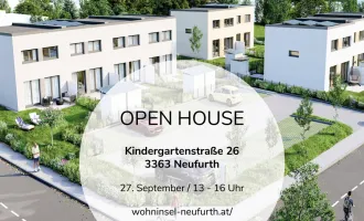 OPEN HOUSE 27.09.2024 von 13 - 16 Uhr - Schlüsselfertiges EIGENTUM – provisionsfrei & energiesparend! – C1