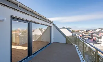 +++ESSLING 41+++2-Zimmer NEUBAU-Dachgeschoss-ERSTBEZUG mit ca. 11m² Terrasse!