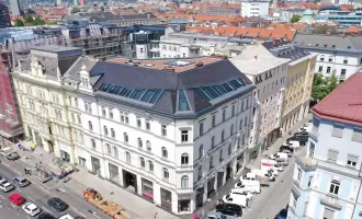 Erstbezug nach hochwertiger Sanierung - Gewerbefläche in Bestlage - 1. Bezirk Innere Stadt direkt in der Raubergasse/Ecke Joanneumring mit Gastgartenmöglichkeit