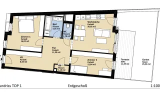 Neu - Korneuburg - Zentrale Lage - Altbau + Zubau + DG Ausbau + Tiefgarage mit 16 Stellplätzen - Provisionsfrei für Sie als Kunde