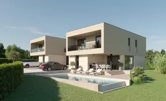 NEUBAU! Zwei idente und moderne Villen mit Swimmingpool in der Nähe von Porec