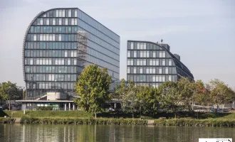 Bürofläche im attraktiven Teambüro-Layout mit Blick zur Donau