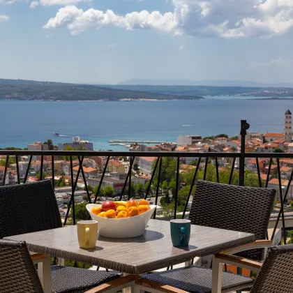 Exklusives Penthouse mit einer 150m² großen Dachterrasse und Meerblick in Crikvenica - Bild 3