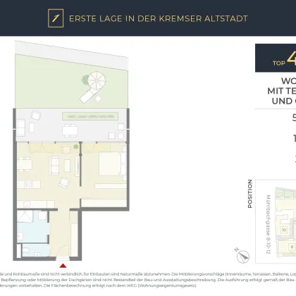 ERSTE LAGE: Ruhige Gartenwohnung, ideal für Studenten - Bild 2