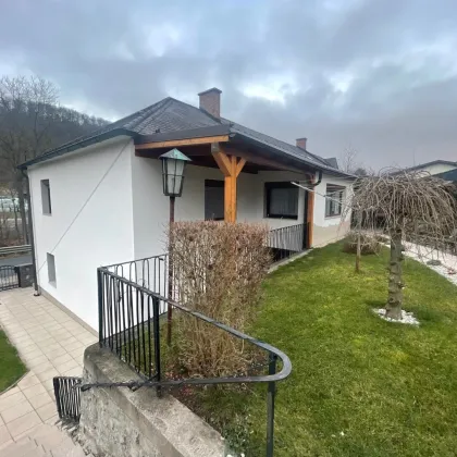 TOP GELEGENHEIT! Großes Wohnhaus mit 3 Wohnungen, großem Garten, Garage, Carport, Sauna, Weinkeller und vielen Extras in Altenmarkt an der Triesting - Bild 2