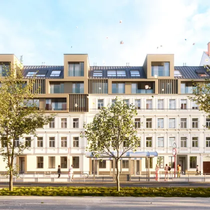 Modernes Penthouse mit 2 Schlafzimmern,  2 Terrassen und 3.60 Meter Raumhöhe - QUARTIER NEUE MITTE - Bild 3