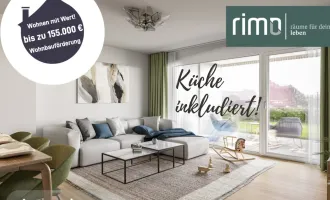 2-Zimmer-Gartenwohnung in Götzis - Ruhelage / Top A1 - Inklusive Küche!