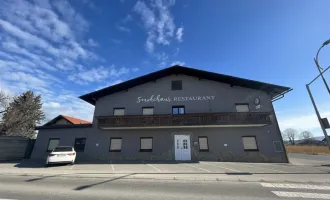 Saniertes Gastroobjekt mit vielerlei Nutzungsmöglichkeiten inkl. Lagerflächen und Zimmern an der Grazer Stadtgrenze mit vielen KFZ-Abstellplätzen