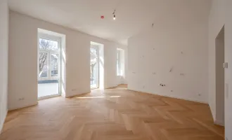 ++NEU++ Hochwertige 4-Zimmer Altbauwohnung mit Balkon ERSTBEZUG nahe Augarten ++Luftwärmepumpe++