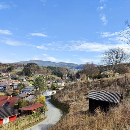 5 Min. vor Graz. - Erhöhte Lage mit Fernblick. - Wohn-Baugrund mit perfekter Autobahn-Anbindung! - Bild 2