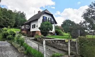 Einfamilienhaus am Sackgassenende in ganztags sonniger Aussichtslage