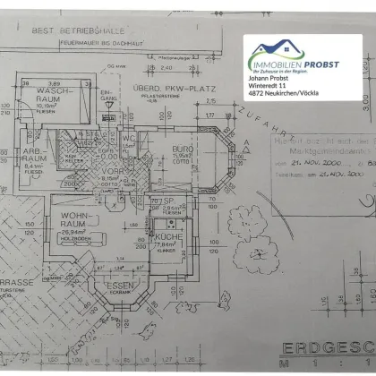 Anlageobjekt - Wohnhaus/Büro - Gewerbehalle - Lagerplatz, Liegenschaftsanteil 1/2 - Bild 3