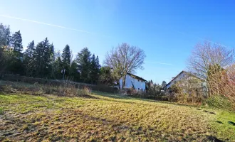 Baugrundstück mit Ausblick in zentraler Ruhelage in Pressbaum