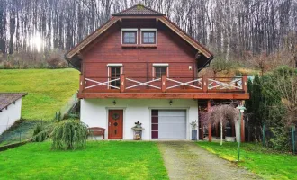 Gemütliches Griffner-Haus mit direktem Waldzugang in Toplage