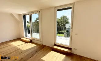 Dachtraum (Top 10) 2 Zimmer Wohnung + 15 m² Terrasse, Erstbezug, Erstklassige Ausstattung, Neubau, luxuriös + Garage