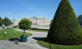 Traumhafte, exklusive 3 Zimmer Dachterrassenwohnung 120,67m², Nähe Schloss Belvedere