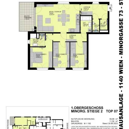 Großzügige 4-Zimmer-Wohnung in Penzing - Top 2.07 - Bild 2