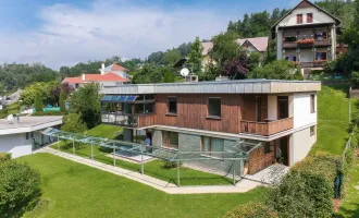 „Architektenseeblickvilla“ mit separatem Appartement in Krumpendorf am Wörthersee