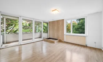 Balkonwohnung mit Grünblick am Küniglberg - Nähe Lainzer Straße und Fasangartengasse - Adaptierung möglich