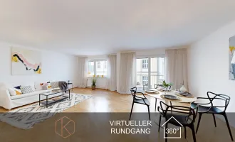 Wohntraum im 4. Bezirk | hoher Wohnkomfort | 4 Zimmer | 2 Bäder | Nähe WKO & Palais Schönburg