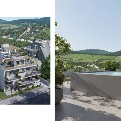 Penthouse: Elegantes Penthouse mit Dachterrasse und Weitblick - Bild 2