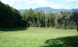 RUHELAGE - Großes, sonniges Grundstück mit Blick auf den Schöckel!