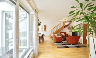 Dachgeschosswohnung /  Maisonette 5-Zimmer mit 360°Panorama Dachterrasse im 19. Bezirk / nähe Weinbergen //  1 Garagenplätz