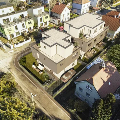 Grünes Stadtleben deluxe: Neubau-Doppelhaus und Einfamilienhaus in der Magnoliengasse - Erstbezug - 3,60% Fixzins - Luft/Wasser-Wärmepumpe - Deckenkühlung - Bild 3