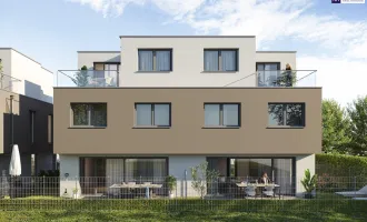 Grünes Stadtleben deluxe: Neubau-Doppelhaus und Einfamilienhaus in der Magnoliengasse - Erstbezug - 3,60% Fixzins - Luft/Wasser-Wärmepumpe - Deckenkühlung