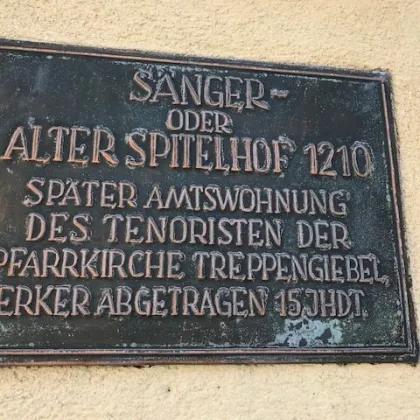 Spätgotischer Bau 15 Jhd im Zentrum Krems, 169m² mit Balkon, Terrasse und 1000 Jahre altem Weinkeller - Bild 3