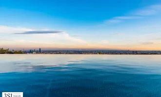 Einzigartiges Penthouse mit großzügigen Freiflächen und Pool in ruhiger Toplage