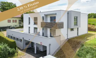 Traumhafte 4-Zimmer-Neubauwohnung mit Loggia/Terrasse und 198,51m² großem Eigengarten in Seewalchen am Attersee!