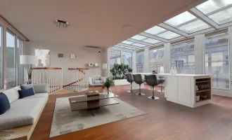 Elegante Dachgeschoss-Maisonette mit Dachterrasse und Balkone, nahe Türkenschanzpark!