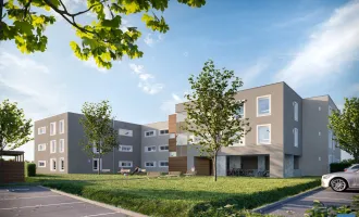 Miete mit Kaufoption - NEUBAU, Top 6, Erstbezug: 2-Zimmer Wohnung im EG mit Eigengarten und Garage