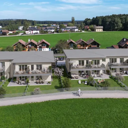 Exklusive Gartenwohnung in Perwang am Grabensee - Erstbezug mit 3 Zimmern, Terrasse und hochwertige Ausstattung - Bild 3